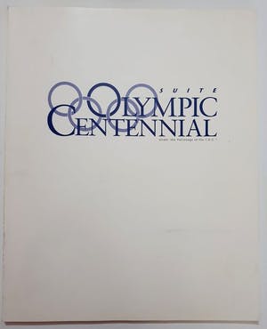 Helmut Middendorf - Zeefdruk. Titel, Olympic Centennial 1992 kopen? Bied vanaf 175!