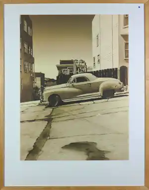Araun Gordijn - Zeefdruk, San Fransico Flat - Ingelijst vendu pour 75€ !