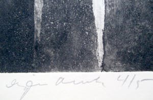 Zoltin Peeter - Abstracte Compositie - Ets kopen? Bied vanaf 90!