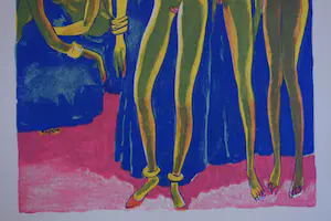 Kees van Dongen - Houtgravure - Les Voiles Blues kopen? Bied vanaf 50!
