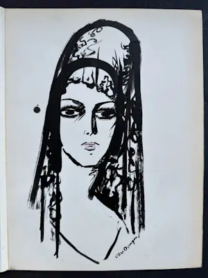 Kees van Dongen - Pochoir - Espagnole 1925 kaufen? Bieten Sie von 375!