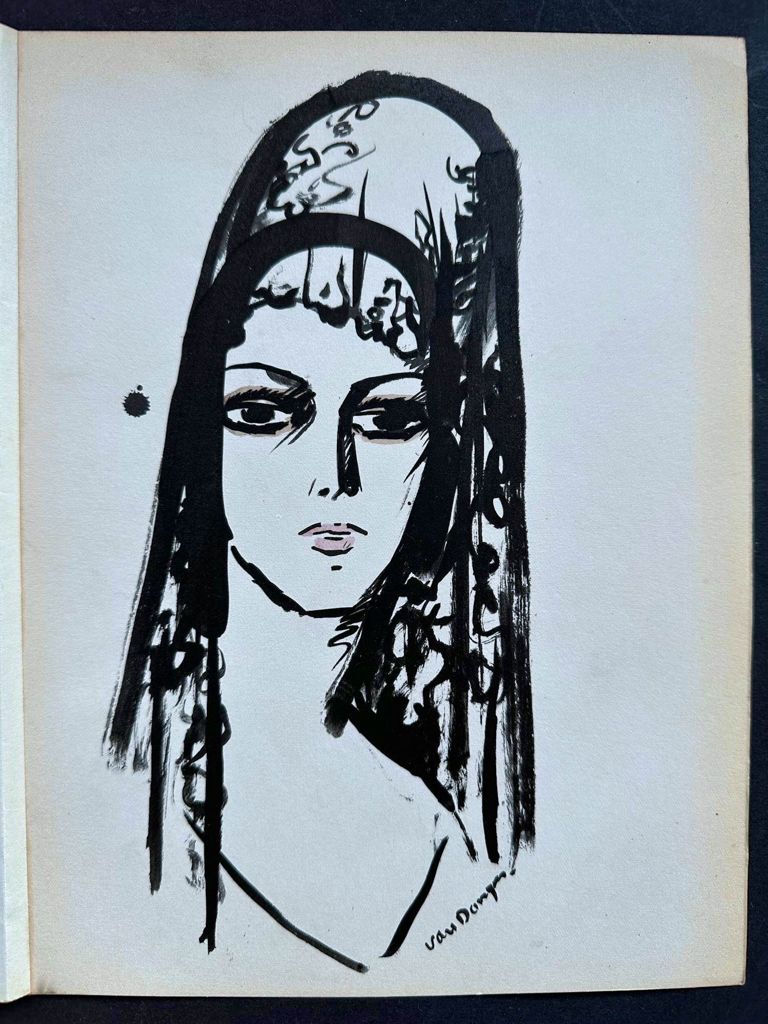Kees van Dongen - Pochoir - Espagnole 1925 kopen? Bied vanaf 375!