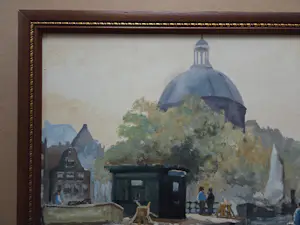 Paul Rollman - Koepelkerk in Amsterdam. Sluis. kopen? Bied vanaf 59!