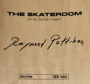 Raymond Pettibon - No Title (The raised hands...) – Skate Deck – Limited Edition kopen? Bied vanaf 275!