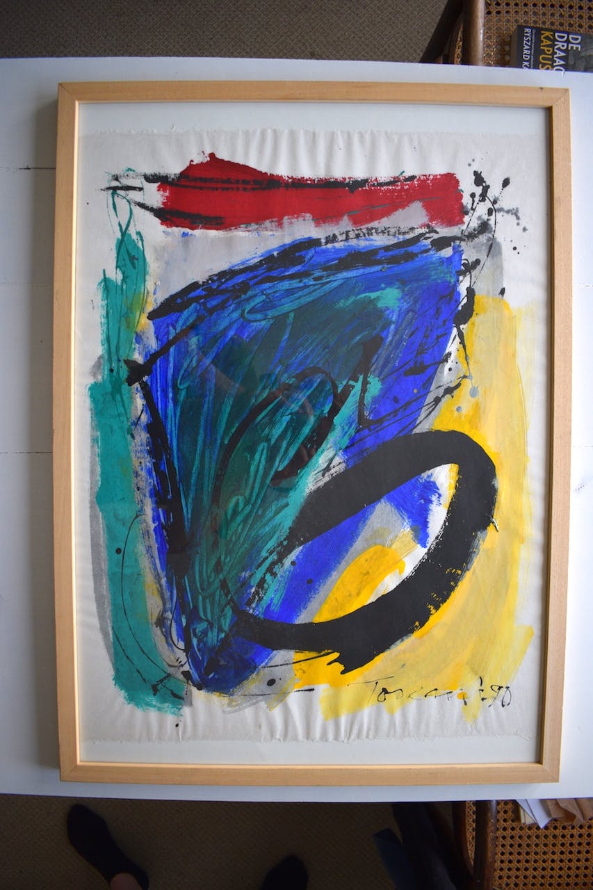 Bep Toscani - Gouache, Ingelijst kopen? Bied vanaf 199!