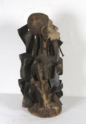 Bakongo - Krachtbeeld met ijzer en spiegelogen kopen? Bied vanaf 1!