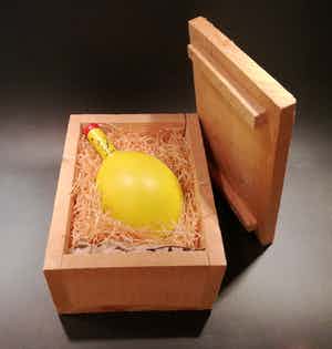 Dick Lion - Advocaatfles in origineel kistje verkocht voor € 1!