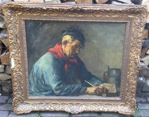 Baruch Lopes de Leao Laguna - 3332, Boer met pijp kopen? Bied vanaf 950!