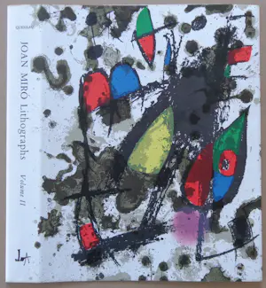 Joan Miro - ABSTRACTIE / KLEURLITHO / BOEKOMSLAG / 33x30cm / 1975 / MAEGHT EDITEUR PARIS kopen? Bied vanaf 25!