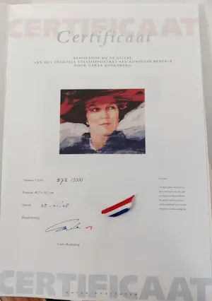 Carla Rodenberg - (toenmalig) Koningin Beatrix kopen? Bied vanaf 95!
