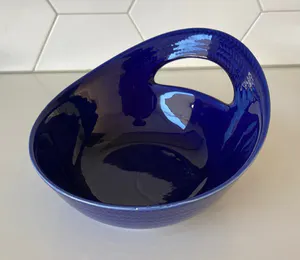 Rorstrand - Blauwe schaal Blå Eld (Blauw Vuur) ontworpen door Hertha Bengtson in 1951 kopen? Bied vanaf 1!