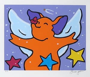 Shunyam - Zeefdruk met sticker, Zonder titel - Ingelijst kopen? Bied vanaf 35!