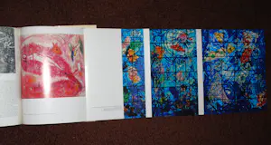 Marc Chagall - dubbelbladige kleurenlitho in prachtige monografie kopen? Bied vanaf 100!