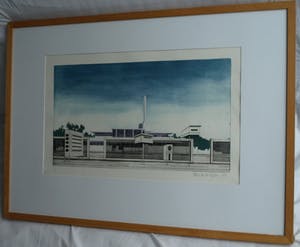 Peter van der Heijden - Ets en aquatint , Belgische brievenbussen – gesigneerd – 1977 – nr 1 van 12 kopen? Bied vanaf 50!