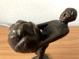 Jan Kip - Bronzen beeld - Boeskoolmenneke Oldenzaal. LAATSTE KANS !!!!!!!!!!!!!!!!!!!!!! kopen? Bied vanaf 35!