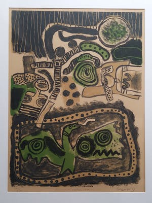 Corneille - Femmes et Oiseau 1968 kopen? Bied vanaf 575!