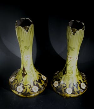 Rudolf Ditmar - twee jugendstil vazen kopen? Bied vanaf 30!