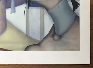 Jef van Tuerenhout - Mooi kleurrijk werk - Vrouwenhoofden kopen? Bied vanaf 55!