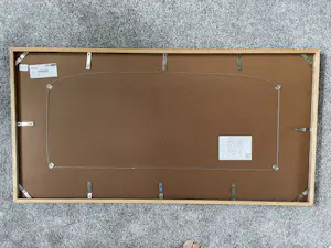 Jos Verwiel - Zeefdruk, Blue print ll - Ingelijst (Groot) kopen? Bied vanaf 40!