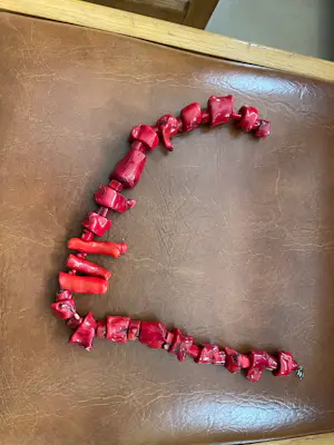 Bloedkoraal kettingen , kopen? Bied vanaf 60!