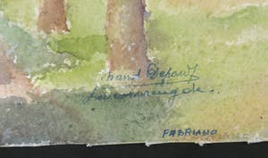 Nand De Pondt - Aquarel, Levensvreugde / Domein Tillegem kopen? Bied vanaf 40!