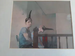 Klaus Versteegen - Gouache op papier, ZT. kopen? Bied vanaf 40!