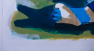 John Lie a Fo - Zeefdruk op papier, Datsjoe - Ingelijst kopen? Bied vanaf 50!