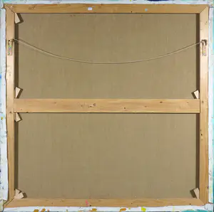 Geert Vrijdag - Olieverf op doek, Z.T. Abstracte compositie (Groot) kopen? Bied vanaf 1!