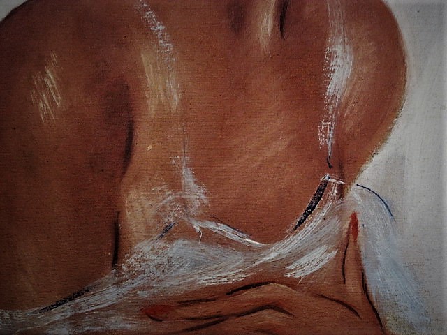 Niet of onleesbaar gesigneerd - ORIGINEEL 1950's Amerikaans Olieverf "Pin-Up girl" gesigneerd kopen? Bied vanaf 1!
