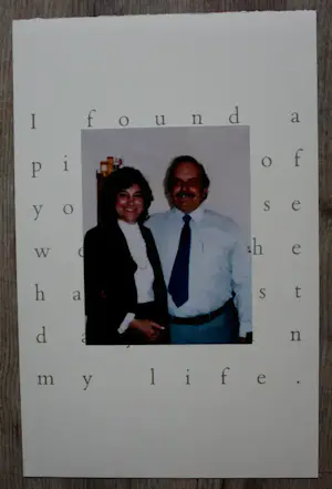 Jan Henderikse - Paarse map met foto's: I found a picture of you, those were the happiest days.. kopen? Bied vanaf 695!