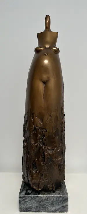 Robert Csikszentmihalyi - bronzen sculptuur | 'Maternity' | 1981 kopen? Bied vanaf 1200!