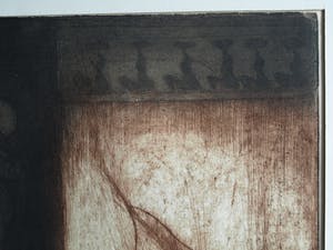 Sam Parabirsingh - Ingelijste ets, Between You and Me – 1977 – nr. 13 van 15 ex. kopen? Bied vanaf 45!