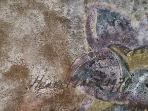 Henri Plaat - Fraaie gelaagde gemengde techniek Collage - zonder titel - netjes ingelijst kopen? Bied vanaf 70!