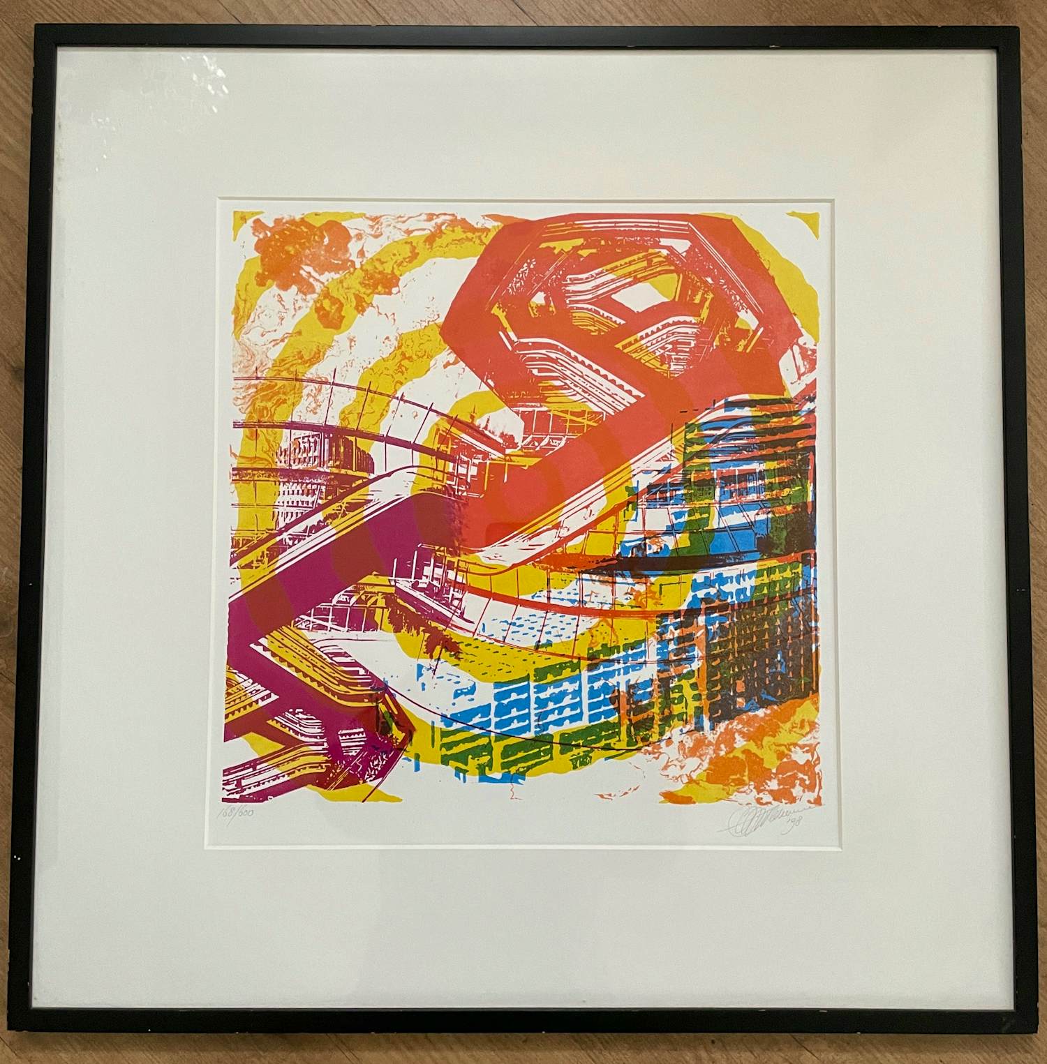Paul Smulders - Gesigneerde litho van Paul Smulders – genummerd – moderne kunst kopen? Bied vanaf 50!