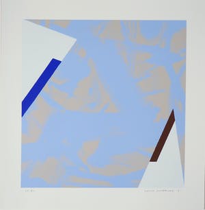 Henk Hubenet - Zeefdruk, Z.t. Abstracte Compositie kopen? Bied vanaf 1!