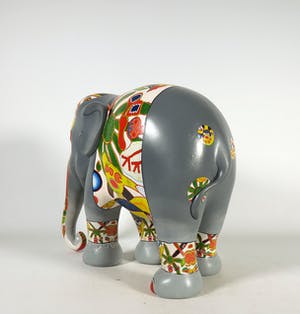 Corneille - Acryl op polyester, Elephant Parade kopen? Bied vanaf 500!