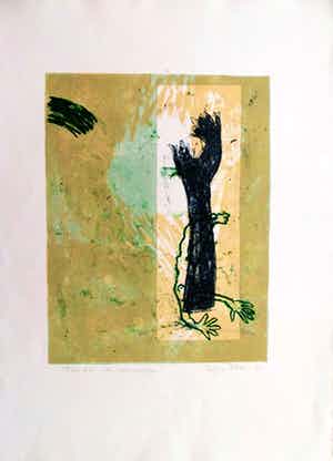 Daphne Ritzen - Kleurenzeefdruk DE METAMORFOSE Handgesigneerd. verkocht voor € 35!