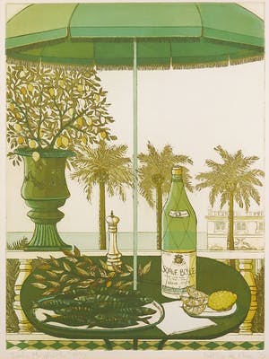 Laetitia de Haas - Kleurenets, Santa Margherita - Ingelijst kopen? Bied vanaf 20!