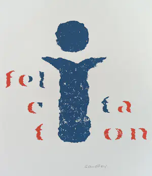 Willem Sandberg - Felicitation, zeefdruk - Gratis verzending binnen Nederland! kaufen? Bieten Sie von 50!