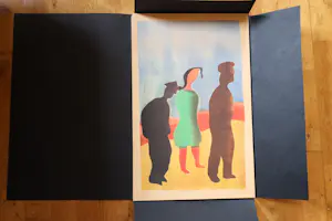 Hendrik Werkman - Chassiche legenden 2x 10 litho's in cassette, Wolters-Noordhoff 1982 kaufen? Bieten Sie von 180!
