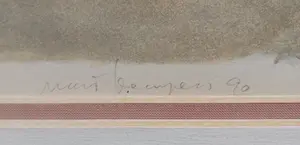 Mart Kempers - Verstild landschap met ruïne kopen? Bied vanaf 35!