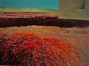 Erna van Mondfrans - Fraai verstild realistisch olieverf "Normandie / Frankrijk" gesigneerd kopen? Bied vanaf 10!