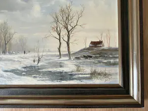 Andre Balyon - Winterlandschap kopen? Bied vanaf 225!
