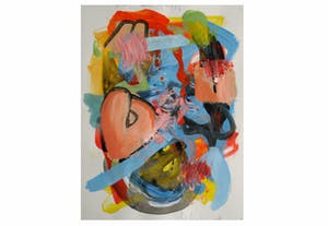 Peter Klashorst - Acrylverf op papier – Abstract 14 - 2016 kopen? Bied vanaf 35!