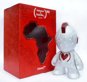 Keith Haring - Kidrobot 7in (Red) Special Edition kopen? Bied vanaf 90!