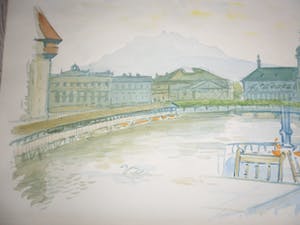 Karel van Seben - Aquarel. Stilleven. kopen? Bied vanaf 15!