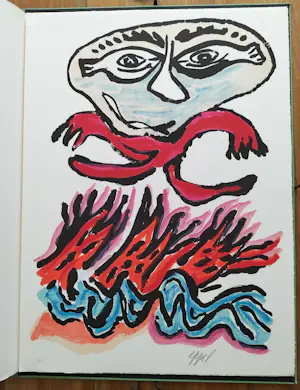 Karel Appel - Tantrika 1 compleet met 5 lithos kopen? Bied vanaf 3500!