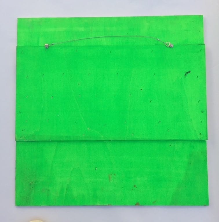 George Heidweiller - George Heidweiller - acrylverf en gemengde techniek op hout - zonder titel. kopen? Bied vanaf 120!