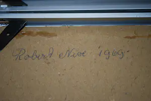 Robert Nix - 4 Afrikaanse werktekeningen uit 1969 kopen? Bied vanaf 80!