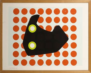 Han Schuil - Zeefdruk op kunststof, Zonder titel - Ingelijst kopen? Bied vanaf 1!